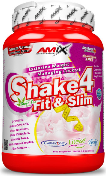 Proteinski napitak u prahu Amix Shake 4 Fit&Slim 500g