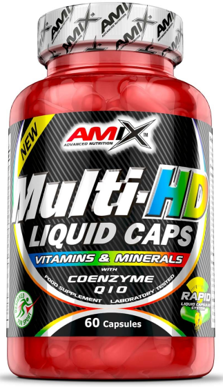 Vitamini i minerali Amix Multi HD Liquid 60 kapsula