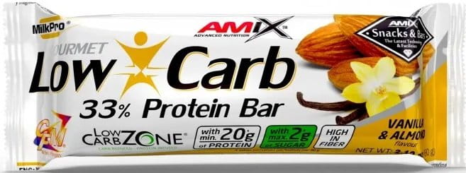 Proteinska pločica Amix Low-Carb 33% Protein 60g