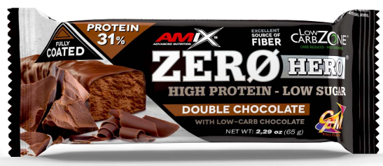 Proteinska pločica Amix Zero Hero 31% Protein 65g