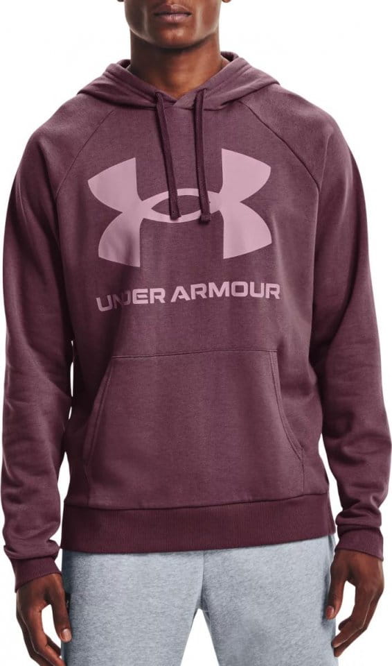 Majica s kapuljačom Under Armour UA Rival Fleece Big Logo HD-PPL