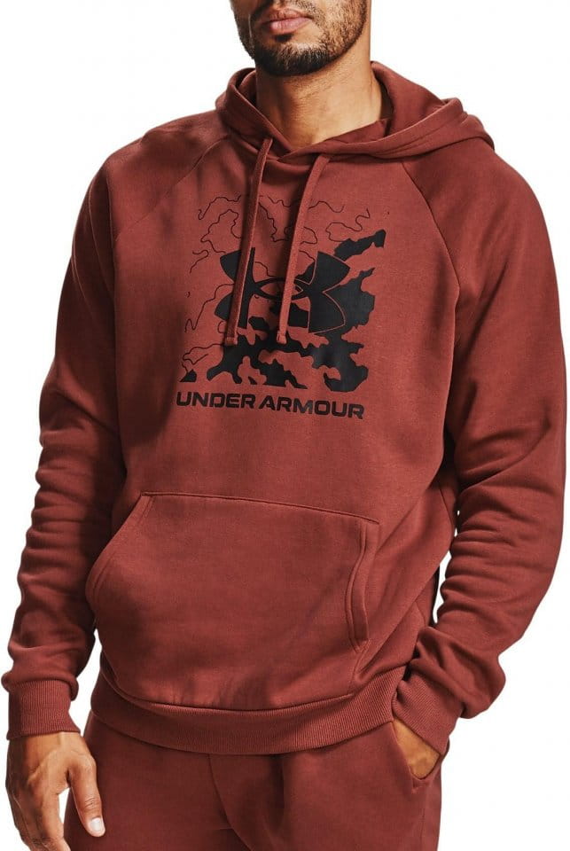 Majica s kapuljačom Under Armour UA Rival Fleece Box Logo HD
