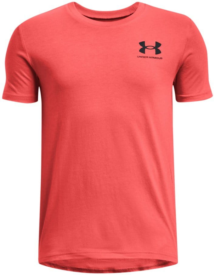 Majica Under Armour UA B SPORTSTYLE LEFT CHEST SS-RED