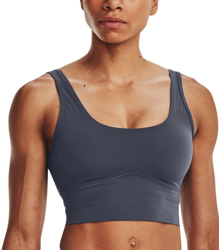 Majica bez rukava Under Armour Meridian Fitted Crop Tank-GRY