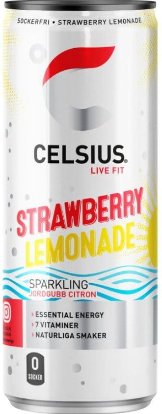 Snaga i energetska pića Celsius Energy Drink Strawberry Lemonade 355ml