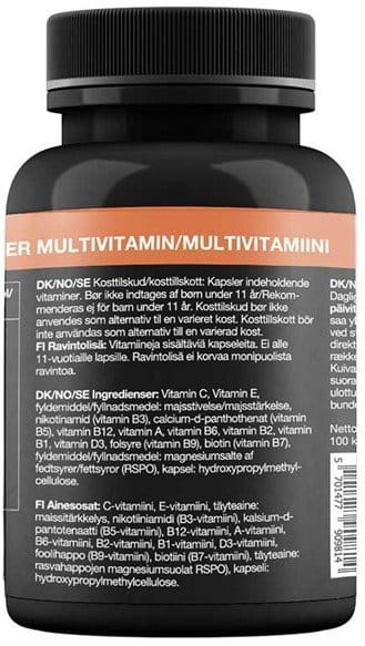 Vitamini i minerali Pure Power Multivitamin 100 capsules