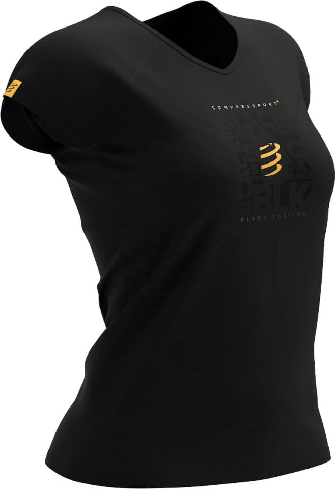 Majica Compressport Performance SS Tshirt W - Black Edition 2022
