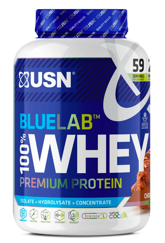 Proteinski prah USN BlueLab 100% Whey Premium Protein chocolate 2kg