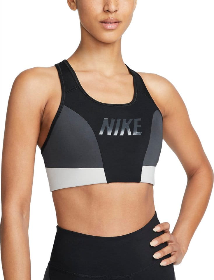Sportski grudnjak Nike Swoosh Women s Medium-Support 1-Piece Pad Logo Sports Bra