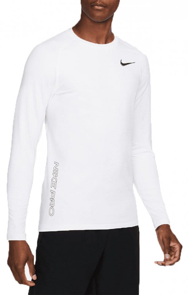 Majica dugih rukava Nike Pro Warm Sweatshirt Weiss F100