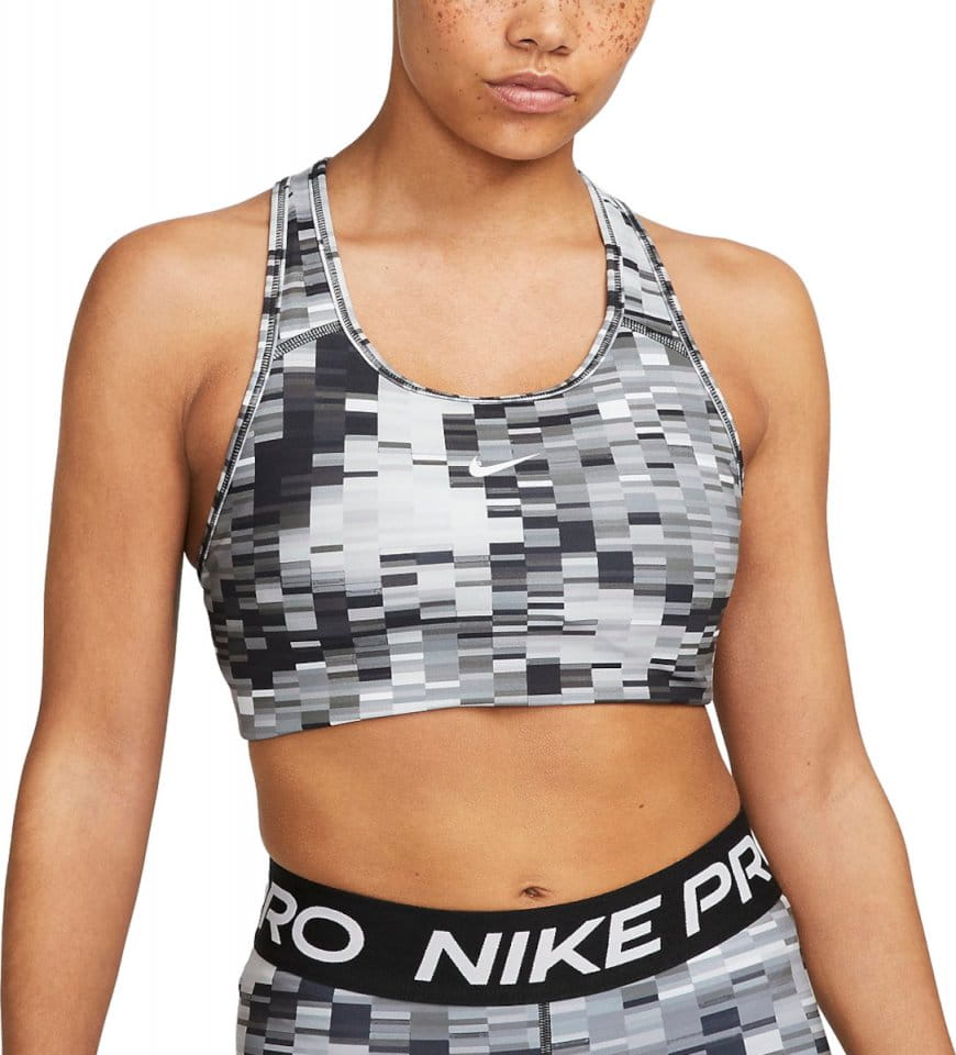 Sportski grudnjak Nike Swoosh Women Medium-Support 1-Piece Pad Allover Print Bra