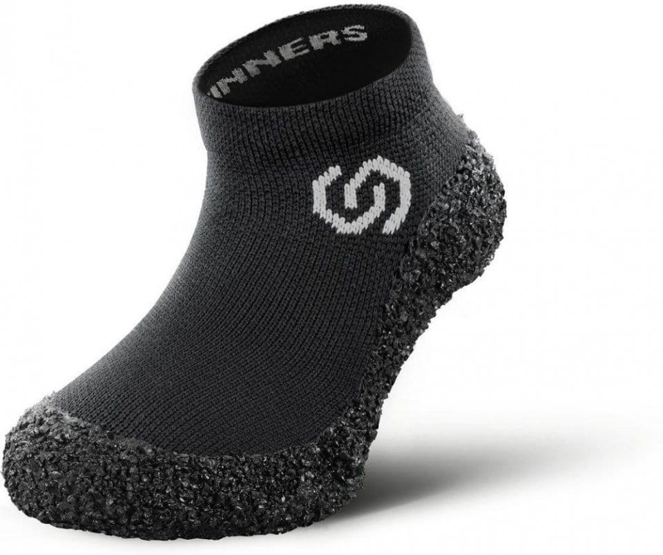 Čarape s protukliznim potplatom Skinners Kids Black